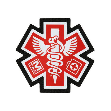 M-Tac Paramedic Printed Patch in Red