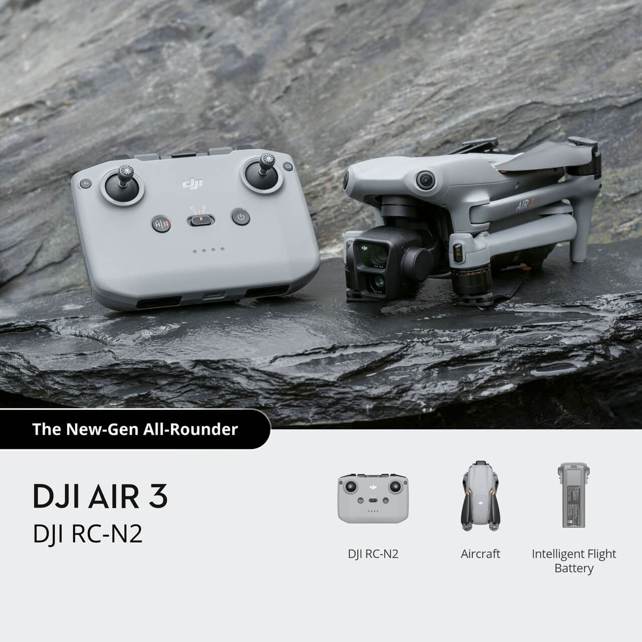 DJI Air 3 (DJI RC-N2) - HR Tactical Innovations