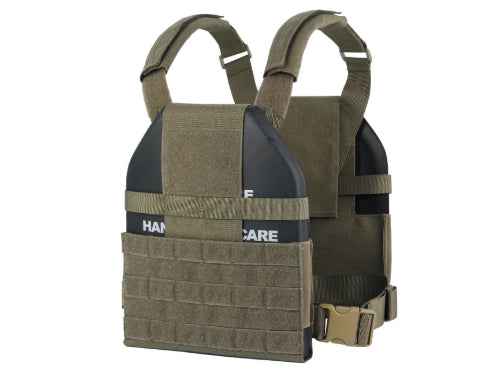 Tactical Vest with Insertable Body Armor Lightweight Vest in Tactical Gray, alternate view 3