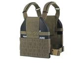 Tactical Vest with Insertable Body Armor Lightweight Vest in Tactical Gray, alternate view 3