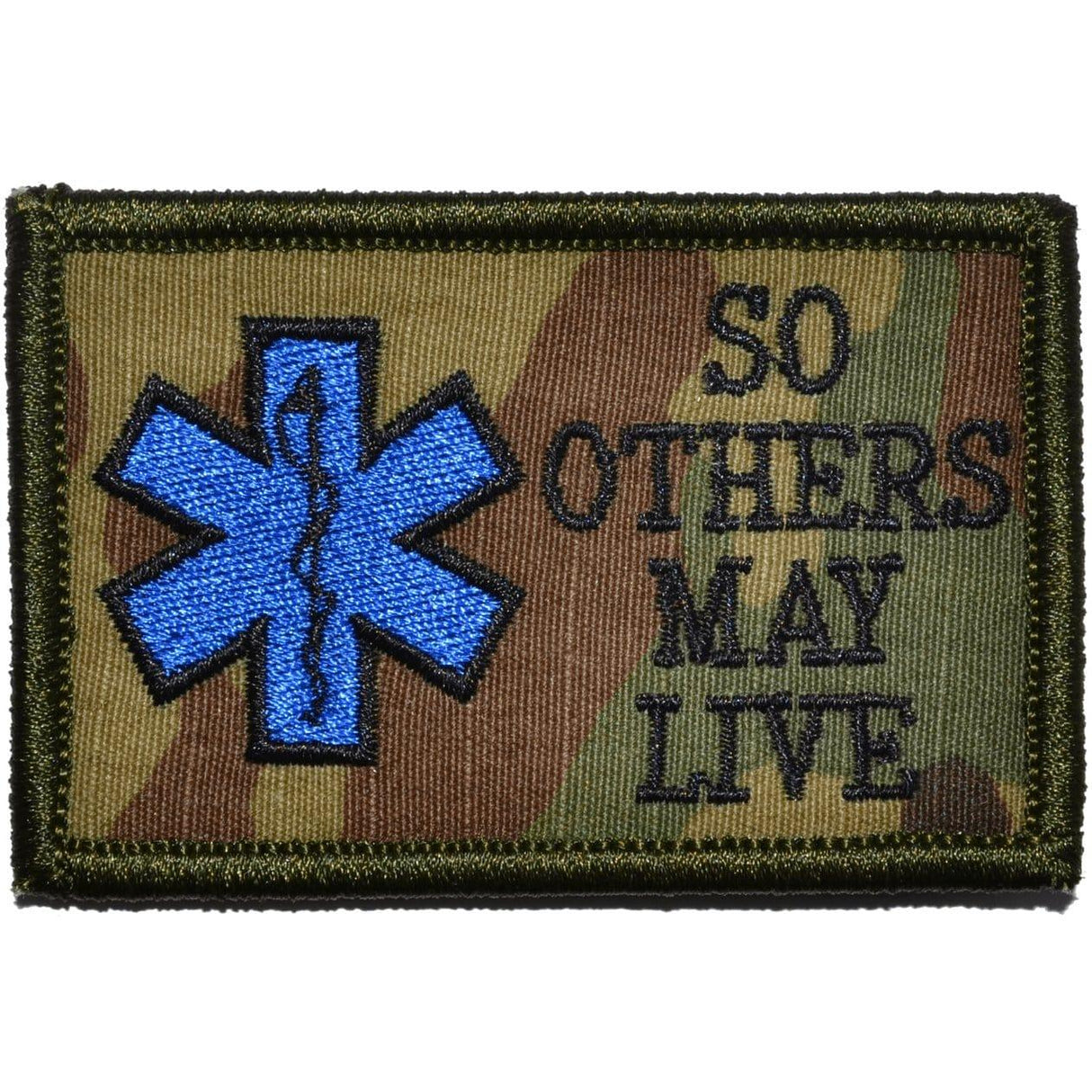 Tactical Gear Junkie EMS So Others May Live 2x3 Patch in MultiCam, alternate view 6