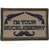 I'm Your Huckleberry - 2x3 Patch in Olive Drab, alternate view 5