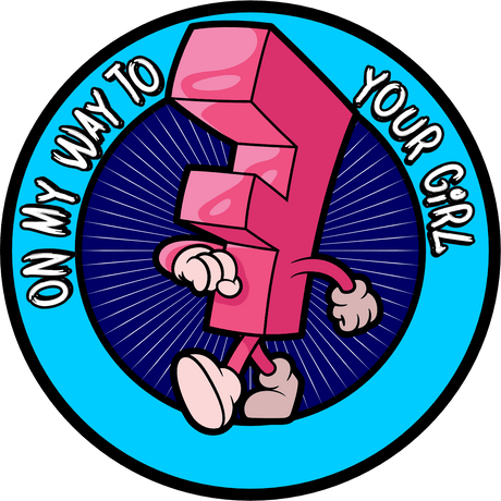 Tactical Gear Junkie On My Way to F Your Girl Sticker