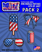 Tactical Gear Junkie Mini Morale 4th of July Patch Pack 2