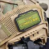 The Clacker Claymore Mine - 'Front Toward Enemy' - 3 inch PVC Patch, alternate view 5