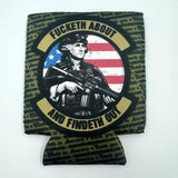 TGJ Neoprene Tacti-Cooler - Fucketh About and Findeth Out, alternate view 2