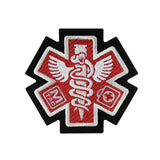 M-Tac Patch Paramedic Embroidery in Black