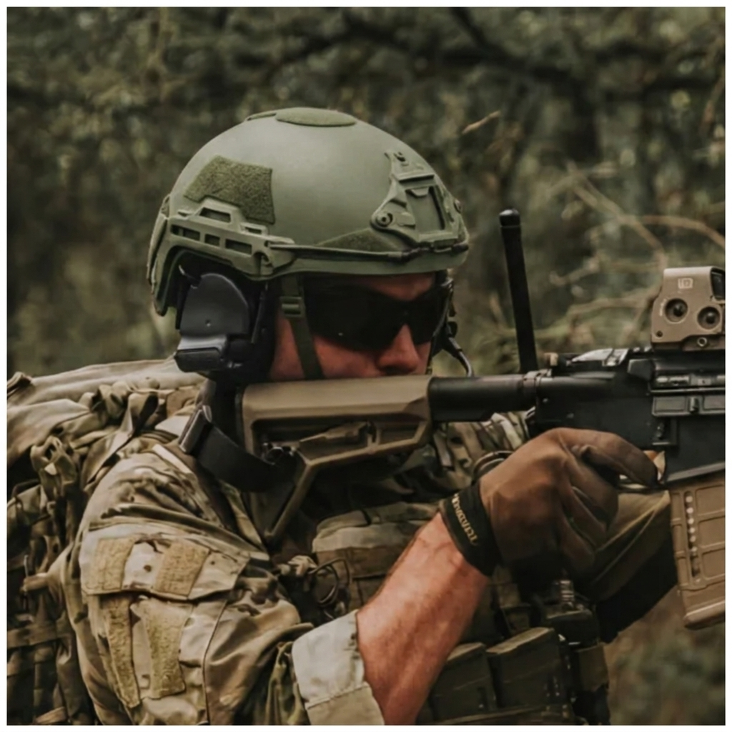 ATE® GEN2 Ballistisk Hjälm | NIJ IIIA Högskuren – Hard Head Veterans