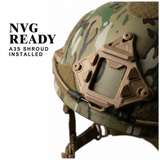 ATE® GEN2 Ballistisk Hjälm | NIJ IIIA Högskuren – Hard Head Veterans