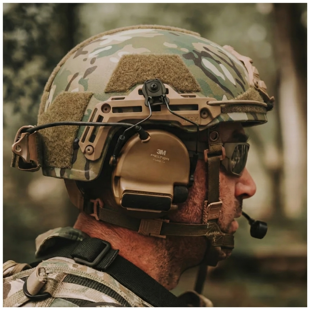ATE® GEN2 Ballistisk Hjälm | NIJ IIIA Högskuren – Hard Head Veterans