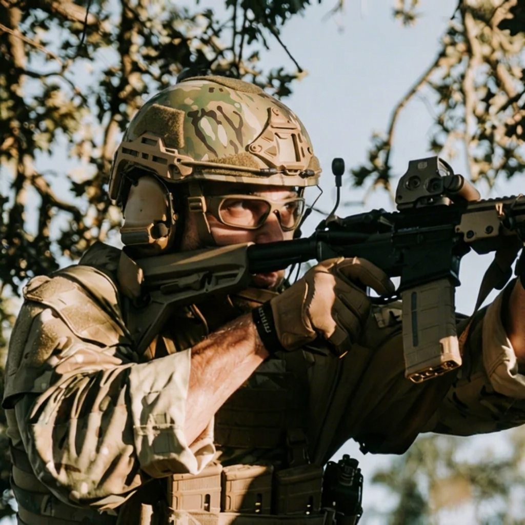 ATE® GEN2 Ballistisk Hjälm | NIJ IIIA Högskuren – Hard Head Veterans