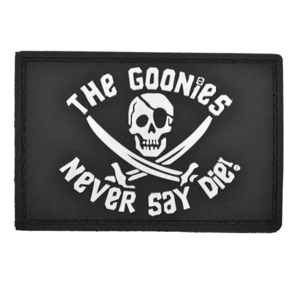 The Goonies Never Say Die! - 2x3 PVC Patch HEY YOU GUYS!, alternate view 3