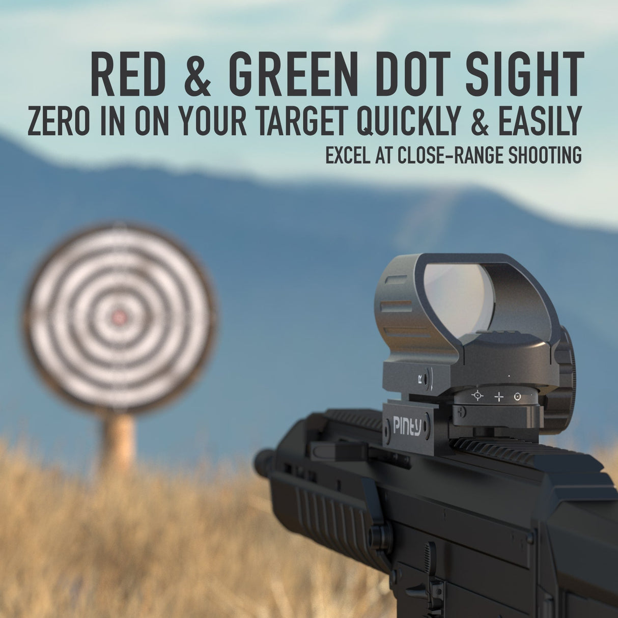 Pinty Nova 1x33x22mm Dot Sight, alternate view 2