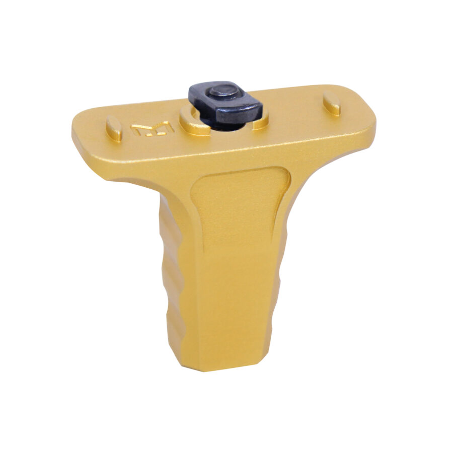 Guntec Micro M-LOK Vertical Handstop in Gold