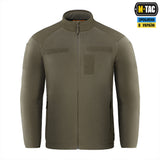 M-Tac Fleece Combat Jacket in Black, alternate view 23