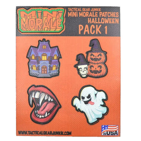 Tactical Gear Junkie Mini Morale Halloween Patch Pack 1