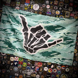 Hang Ten - 3'x5' - Wall Banner - Mint Tiger Strip, alternate view 2