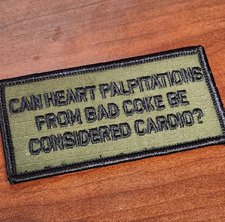 Tactical Gear Junkie Bad Coke Cardio 2x4 Patch