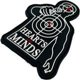 Patch Panel Hearts and Minds Glow PVC Patch alternate view 2