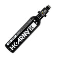 HK Army 15ci 4500 PSI aluminum HPA tank in black with regulator