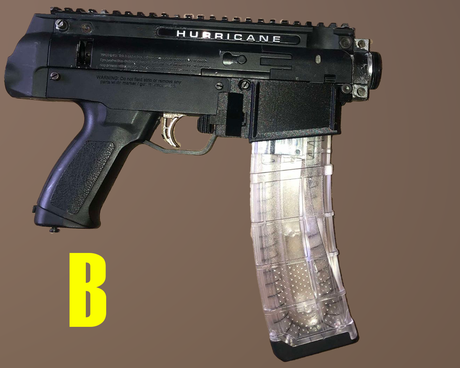 Hurricane Paintball Magwell Adapters – B — alternate view 2