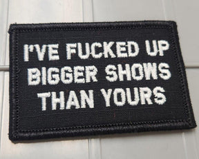 Tactical Gear Junkie Bigger Shows Than Yours 2x3 Patch