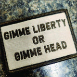 Tactical Gear Junkie Gimme Liberty 2x3 Patch - Desert Tan/Coyote