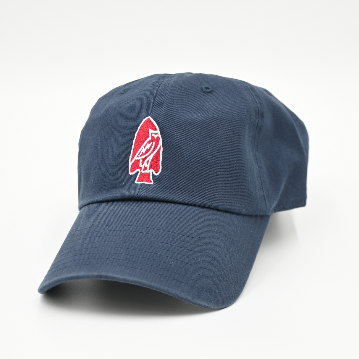 Ex Umbris Designs Arrowhead Embroidered Hat in Black - Solid