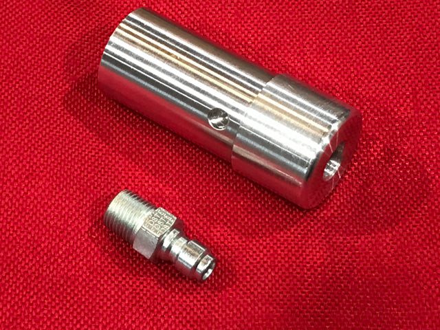 Hammer7 Straight - Center NPT with QD - RAW