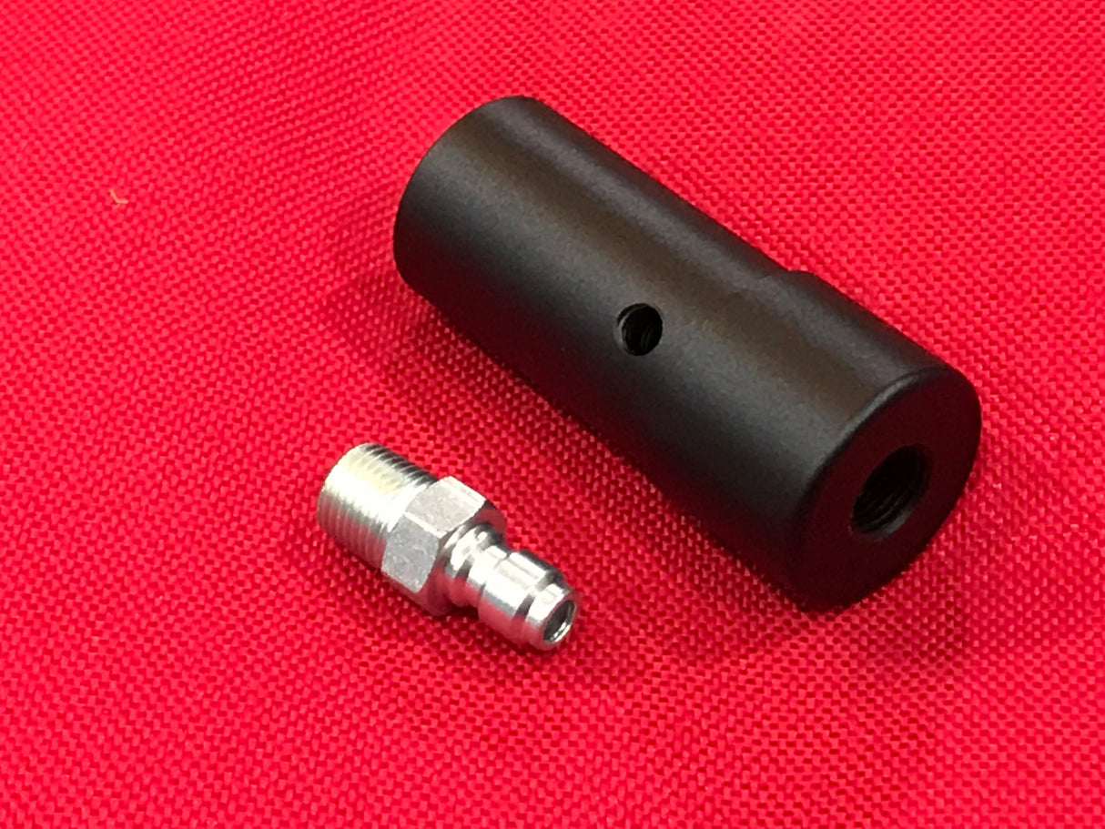 Hammer7 Straight - Center NPT - Unassembled — alternate view 2