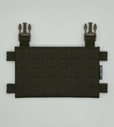 Ex Umbris Designs MOLLE Placard in Ranger Green/Black Hardware, alternate view 3