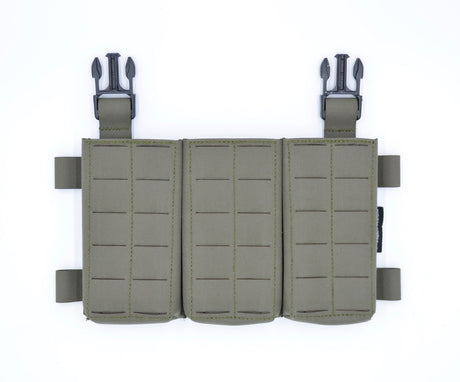 Ex Umbris Designs AK Triple Magazine Placard in Ranger Green, alternate view 2
