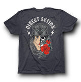 DA Death Comes Graphic Tee Heather Metal