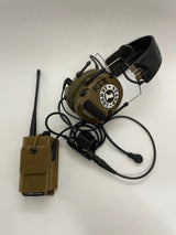 Adjustable Radio Pouch in Multicam Black, alternate view 4