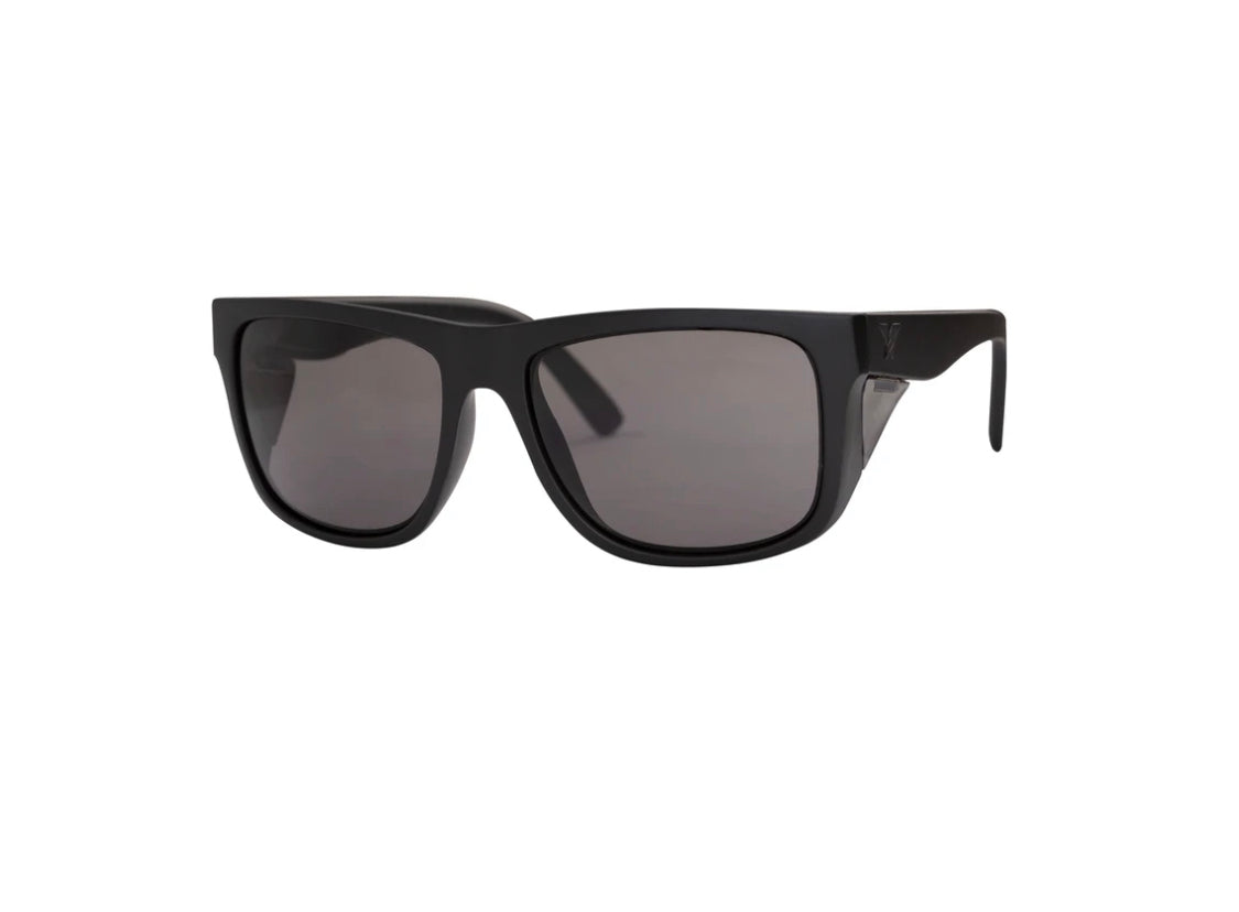 A Phase Z87+ Polarized Safety Glasses Matte Black, alternate view 2