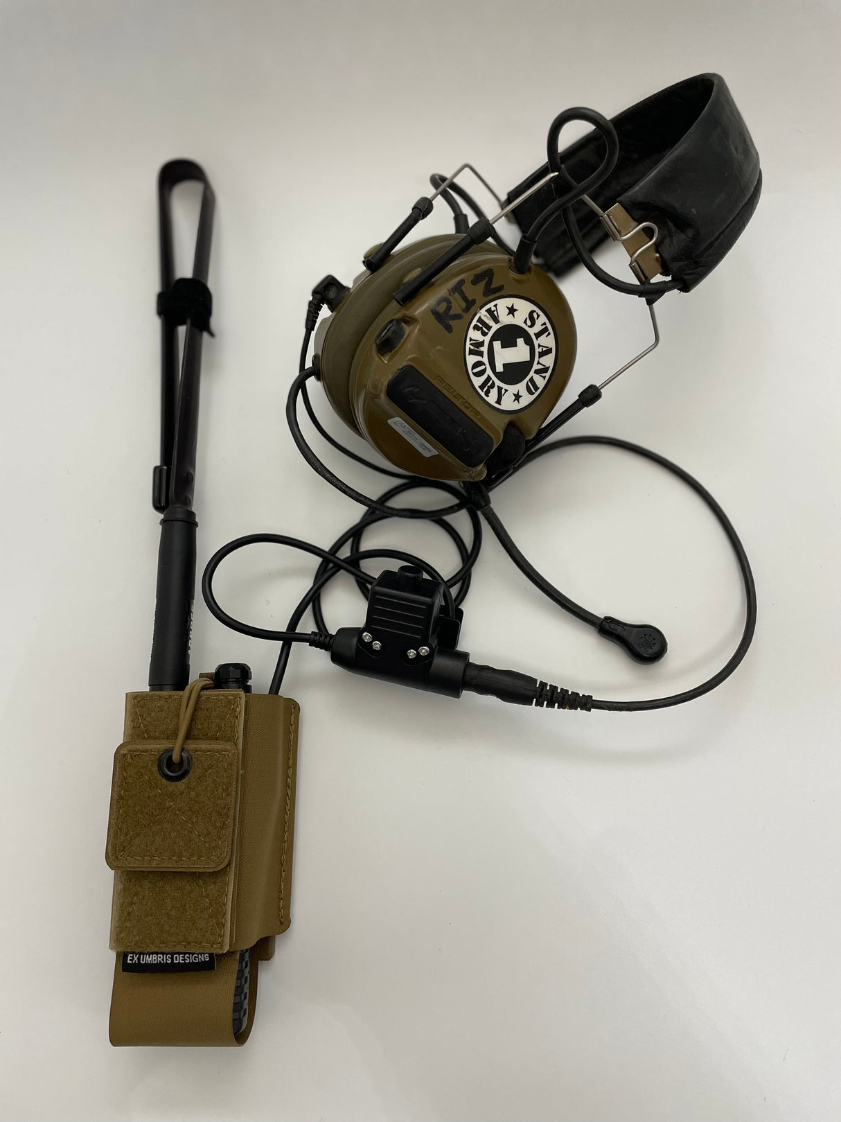Adjustable Radio Pouch in Multicam Tropic, alternate view 6