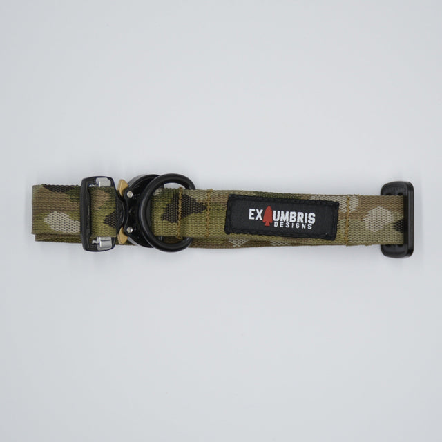 Cobra Buckle Dog Collar in MultiCam