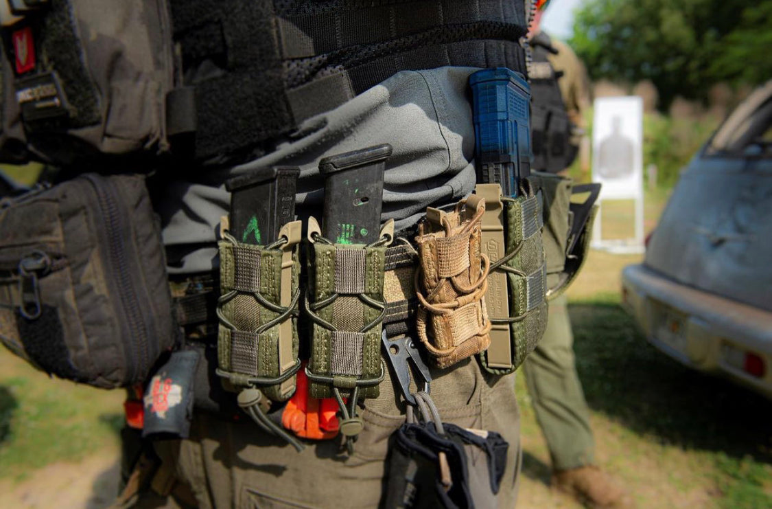HSGI PISTOL TACO MOLLE SINGLE (ALL COLORS & CAMO) in Black, alternate view 3
