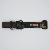 Cobra Buckle Dog Collar in Woodland, alternate view 2