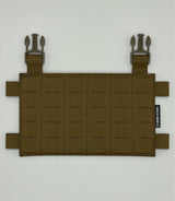 Ex Umbris Designs MOLLE Placard in Ranger Green/Tan Hardware, alternate view 2