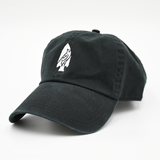 Ex Umbris Designs Arrowhead Embroidered Hat in Navy - Outline, alternate view 4