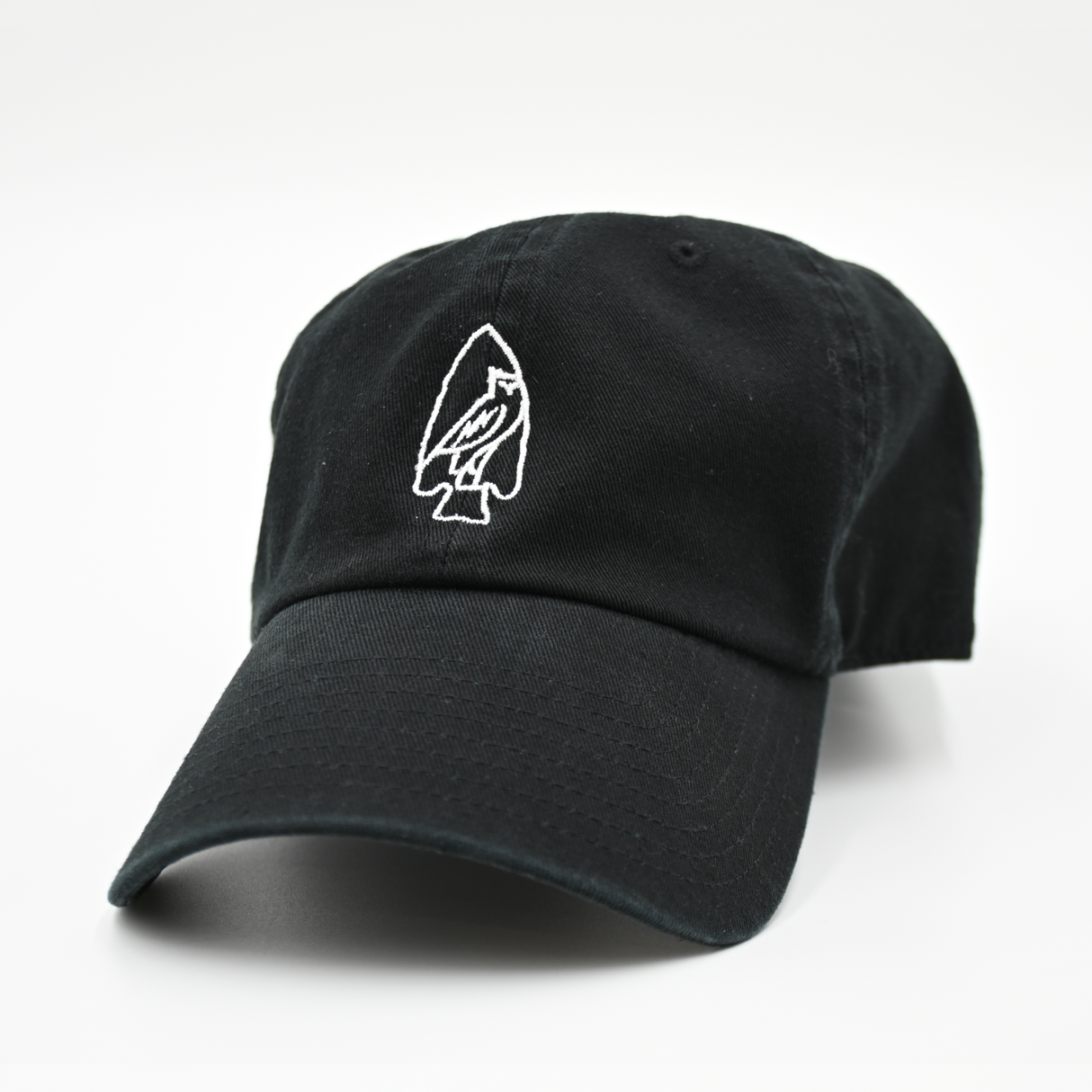 Ex Umbris Designs Arrowhead Embroidered Hat in RWB, alternate view 3