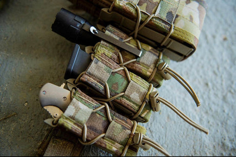 HSGI PISTOL TACO MOLLE SINGLE (ALL COLORS & CAMO) in Wolf Grey, alternate view 2