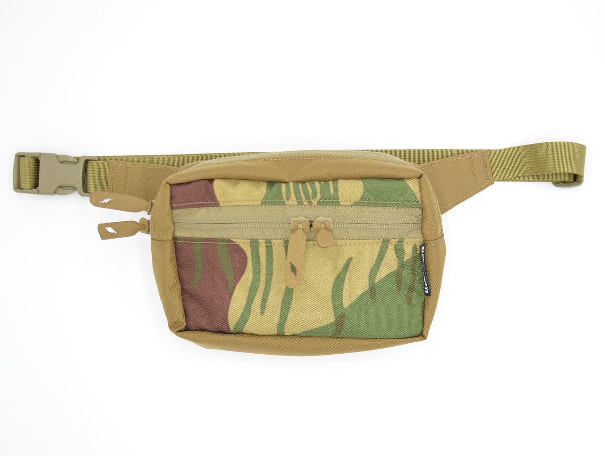 Low Profile EDC Fanny Pack in Ranger Green/ Black Hardware, alternate view 7