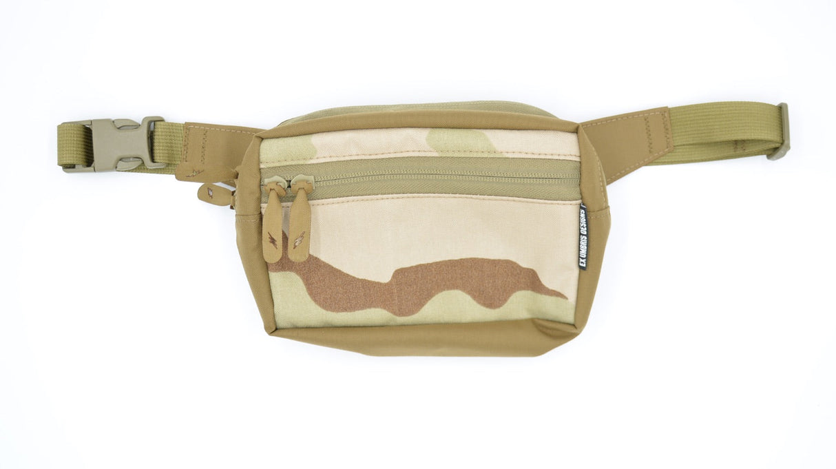 Low Profile EDC Fanny Pack in Ranger Green/Tan Hardware, alternate view 8