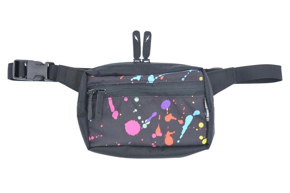 Low Profile EDC Fanny Pack in M81 Woodland/Black Zipper, alternate view 12