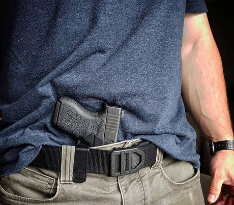 KORE Tactical X5 Reinforced Gun Belt in Wolf Grey, alternate view 2