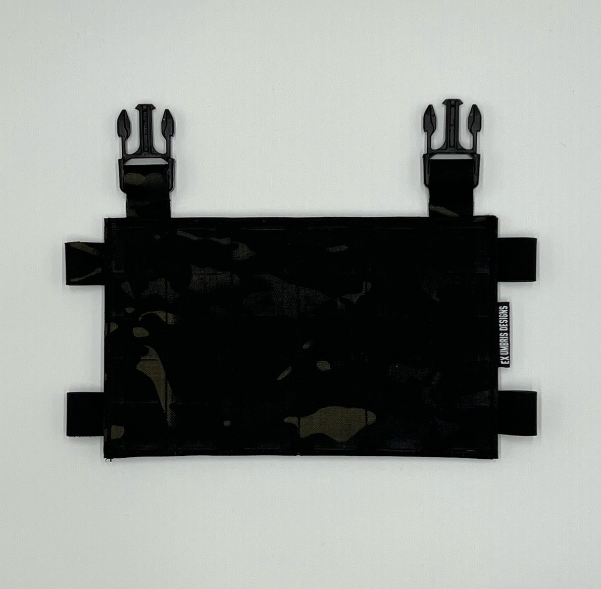 Ex Umbris Designs MOLLE Placard in Wolf Gray, alternate view 4