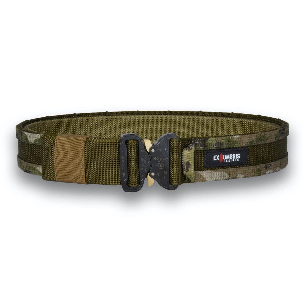 Ex Umbris Designs 2" Assault Belt - MultiCam/Military Green
