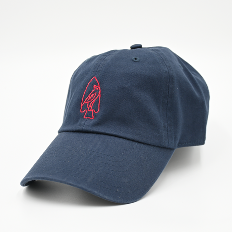 Ex Umbris Designs Arrowhead Embroidered Hat in Black - Outline, alternate view 2